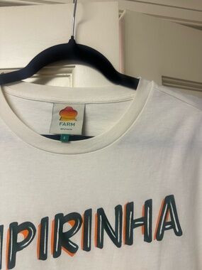 FARM Rio White "Caipirinha" Graphic Tee